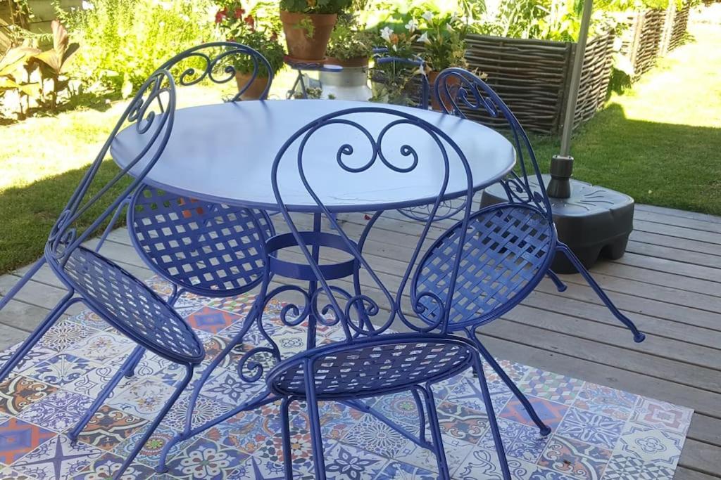ז'נבה Appartement Dans Un Jardin מראה חיצוני תמונה