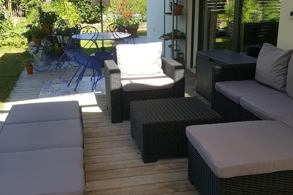 ז'נבה Appartement Dans Un Jardin מראה חיצוני תמונה