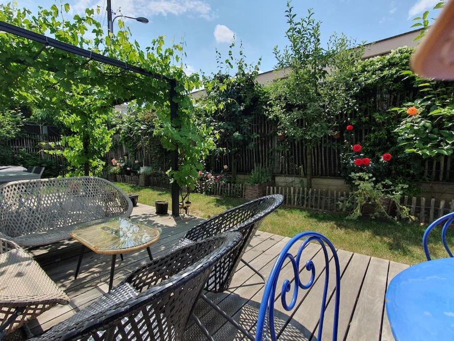 ז'נבה Appartement Dans Un Jardin מראה חיצוני תמונה